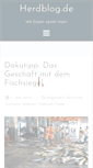 Mobile Screenshot of herdblog.de